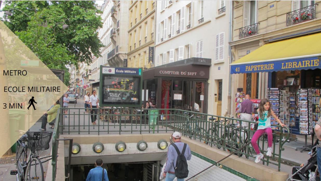 Tour Eiffel/Luxury Apartment N°6 Paryż Zewnętrze zdjęcie